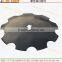 Ali Disc Harrow brand 65Mn steel notched harrow disc blades