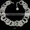 Fashion turkish style silver plated necklace Hun 1544