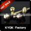 KYOK China made curtain poles accessories ,Polished brass double curtain rods 28mm