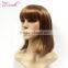 New Hairstyle Soft Natural Short Straight Blonde Bob Wig Hair