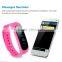 Bluetooth Waterproof Smart Wrist Watch Bracelet OELD IP67 Pedometer Sport Tracke