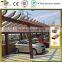 waterproof wood plastic composite pergola