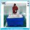 Rotomold plastic tote ice storage bin, ice fish bins, fish tote manufacturers