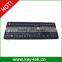 IP68 durable anti-microbial membrane keyboard with integrated keypad
