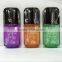 2016 new design 60ml purple perfume glass bottle with sprayer pump