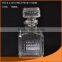 250ML/166ML CRYSTAL CLEAR GLASS WINE BOTTLE WITH GLASS LID