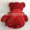 Custom made dragon plush toy wholesale, pink plush dragon with heart, dragon plush toys