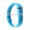 16 solid color available TPU+TPE material wristband for fitbit flex with factory price