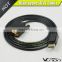 Vision 6FT Gold plated Displayport to DVI Cable in black