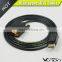 Vision 6FT Gold plated Displayport to DVI Cable in black