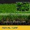 Natural colour synthetic grass for landscape U shaped fiber
