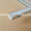 QS-A55 23x8mm Recessed Aluminum LED Profile With Flange linear housing
