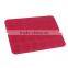 Retangle Shaped Red Wholesale Transparent Silicone Baking Mat