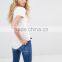 Most popular ladies new design t shirt with easy pocket custom t shirt