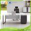 Hot Selling Wooden Melamine Faced Chipboard Executive Desk Manager Table Office Desk With 3 Drawer