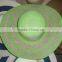 2015 New Arrival best quality lady big brim paper hat