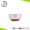 HC stainless steel mixing bowl set of 3 with pouring spout,handle and silicone base