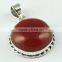 Wild Beauty !! Jumbo Orange Carnelian 925 Sterling Silver Pendant, Indian Fashion Jewellery Supplier, Silver Jewellery