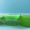100ml 100g empty green transparent PET plastic jar container for cosmetic packaging