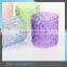 New Style Bulk Glass Wedding Candlestick Recycled Colored Candle Holder Decoration