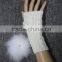 Most Popular Hot Fashion High Quality Ladies Stock Knit Warm Long Fur Gloves