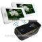 Digital Wireless 7 Inch Color Video Doorphone with Two Monitors