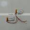 PL301528-75mah Electric 601218 3.7v 70mah Li-polymer Battery for Bluetooth Headset Lipo Battery