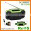 Solar Hand Crank FM AM World Band Radio with LED Torch