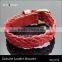 BAS12128 handmade braided leather bracelet