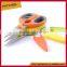 SK-016 LFGB Certificated 2cr13 s/s colourful scissors kitchen shears