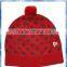 girls heart knit hats for sale/knitted kids wool hats/knit hat patterns kids