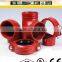 FM/UL Approval Ductile Iron Grooved Fittings Concentric Reducer Price