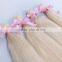 Top Quality Silky Straight Blonde Hair 24 Inch Indian Hair Human Remy Hair Bulk Extenson
