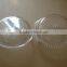 high quality plastic round salad box with lid/disposable round hat salad box with lid