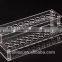 Three Tiers Clear Acrylic lipstick compartment for makeup display