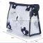 Embroider PVC Flower Cosmetic Pouch
