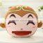 Wholesale Different Shapes Decorative Stuffed Monkey Doughnut Plush Pillow
