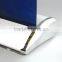 Expo aluminum 80/85*200cm roll up banner stand, heavy water drop roll up stand, wide base roll up banner