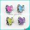 New Crystal Charms Lightning Rhinestone Slide Beads For Wristband DIY Bracelet