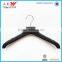 Garment Usage black Cloth Plastic Coat Hanger for Display