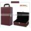 Factory Direct Leather double Personalized classic Wine Box