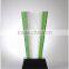 K9 high quality green color golf trophy, crystal golfer engraved award