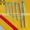 zinc plated popular sizes fluted shank steel cement nails