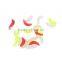 100Pcs 2cm 0.5g Artificial Soft Fishing Lures Lifelike Simulation Worm Maggot Grub Shape Baits Fishy Smell