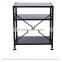 wire metal book shelf