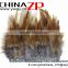 CHINAZP Crafts Factory Wholesale Popular Cock Plume Colored Grey and Natural Rooster Saddle Feathers Trimmings
