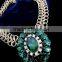 Fashion popular set auger stones inlaid party lady's necklace