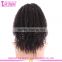 16 Inch kinky curly texture short human hair lace wig for black women