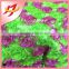 New design Rose Embroidery Fabric Flower Embroidery Polyester multi color african lace fabrics