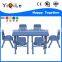 Serviceable Various Design Plastic Material Children Table and Chair for Primary School